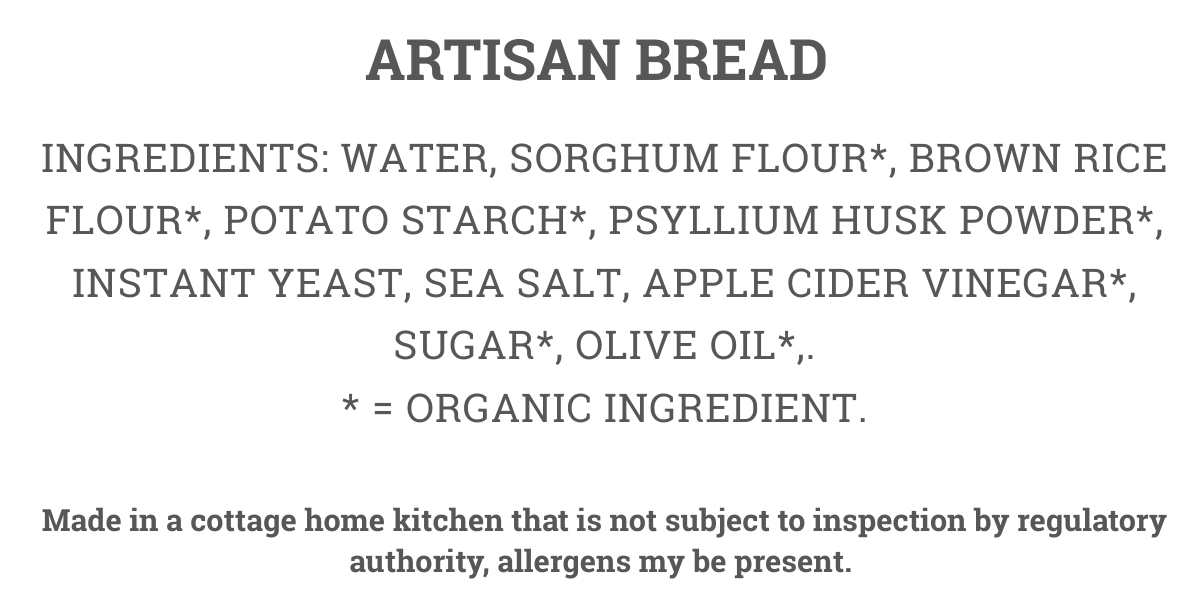 Artisan loaf