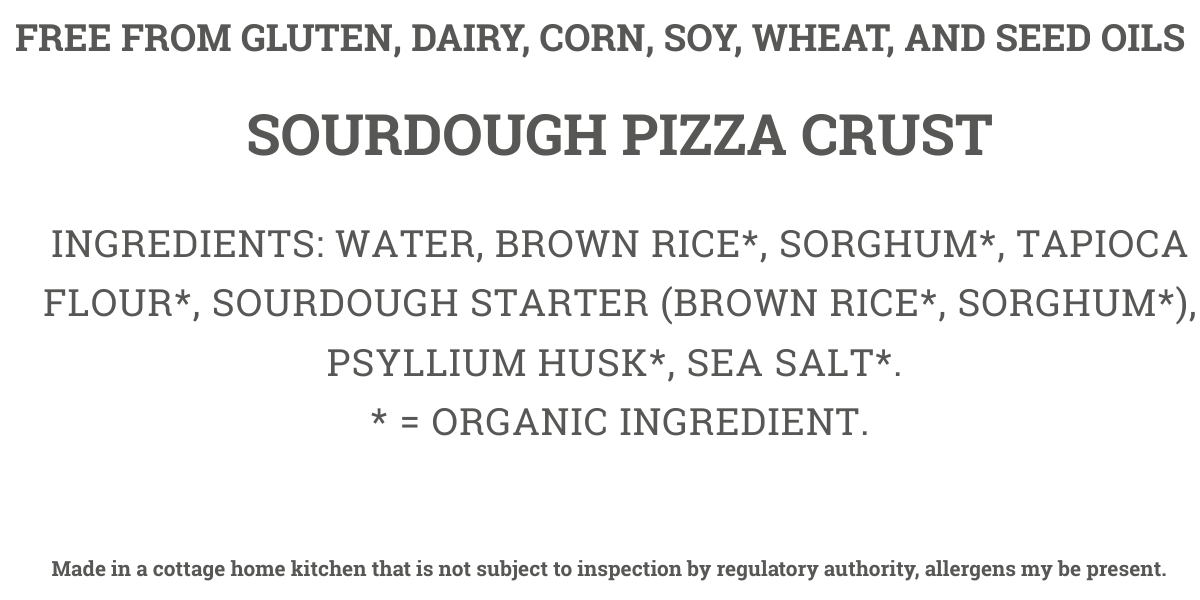 Sourdough Pizza Crust