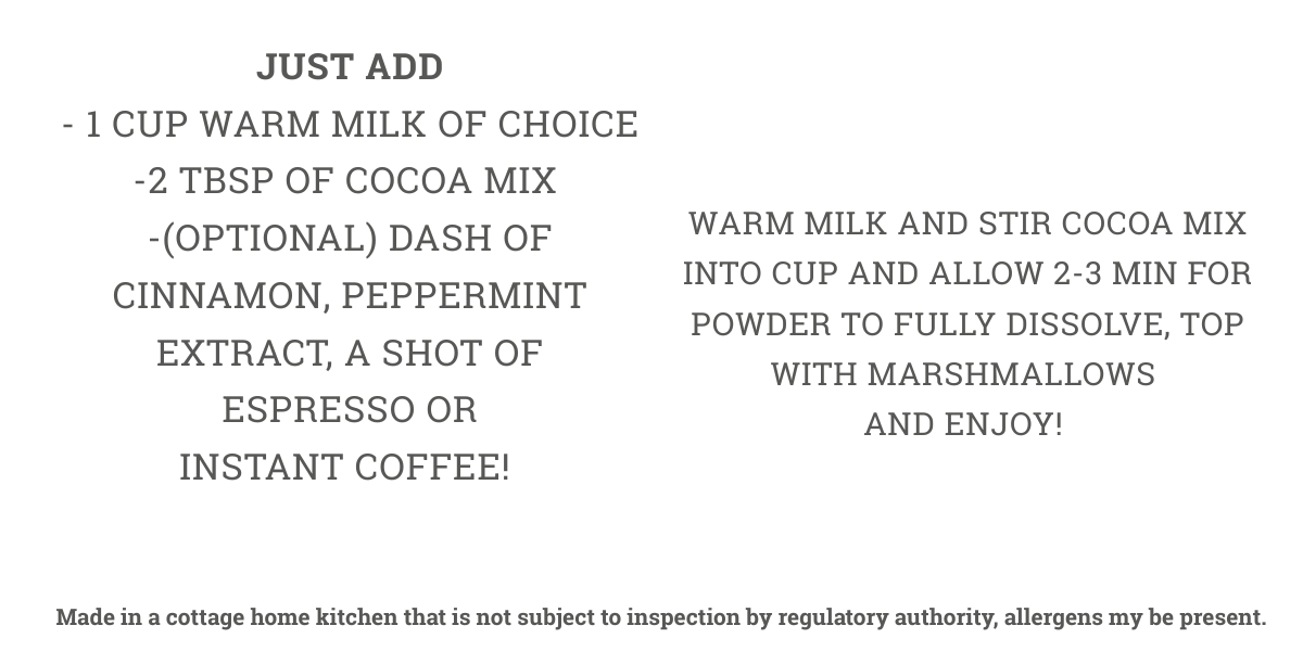Organic Hot Cocoa Mix