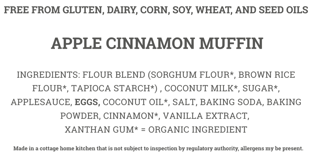 Apple Cinnamon Muffin