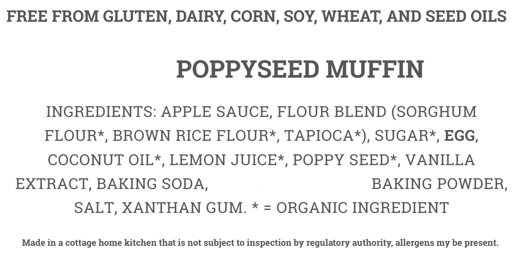 Lemon Poppyseed Muffin
