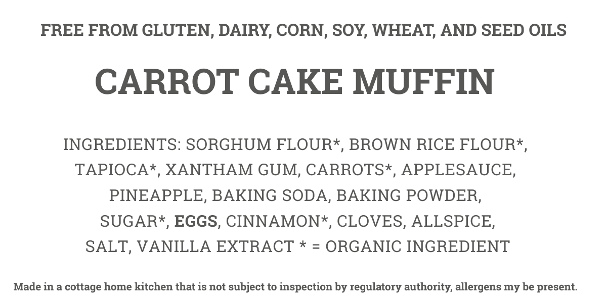 Carrot Spice Muffin