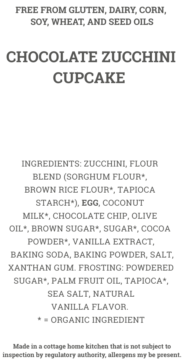 Chocolate Zucchini Muffin