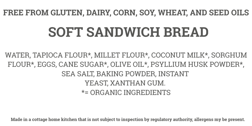 Soft Sandwich Bread