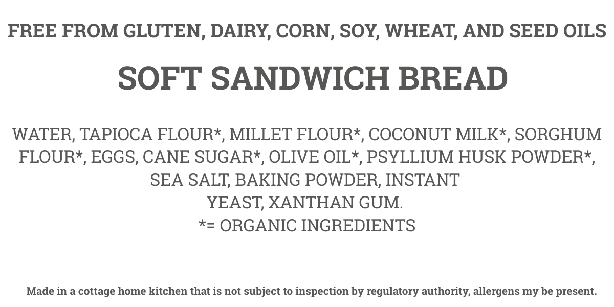 Soft Sandwich Bread