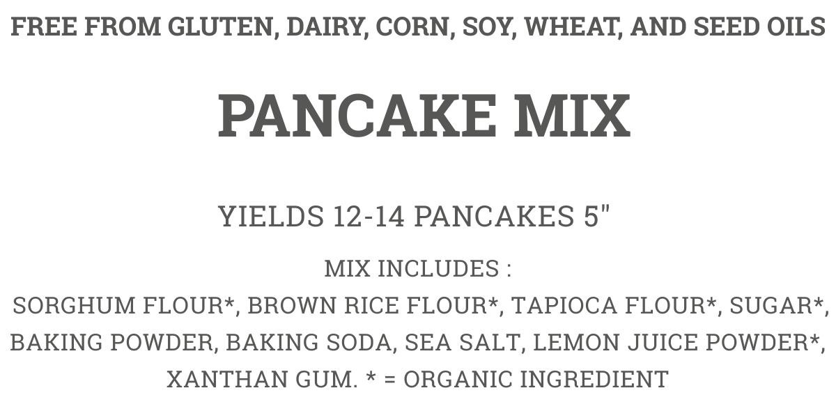 Pancake mix